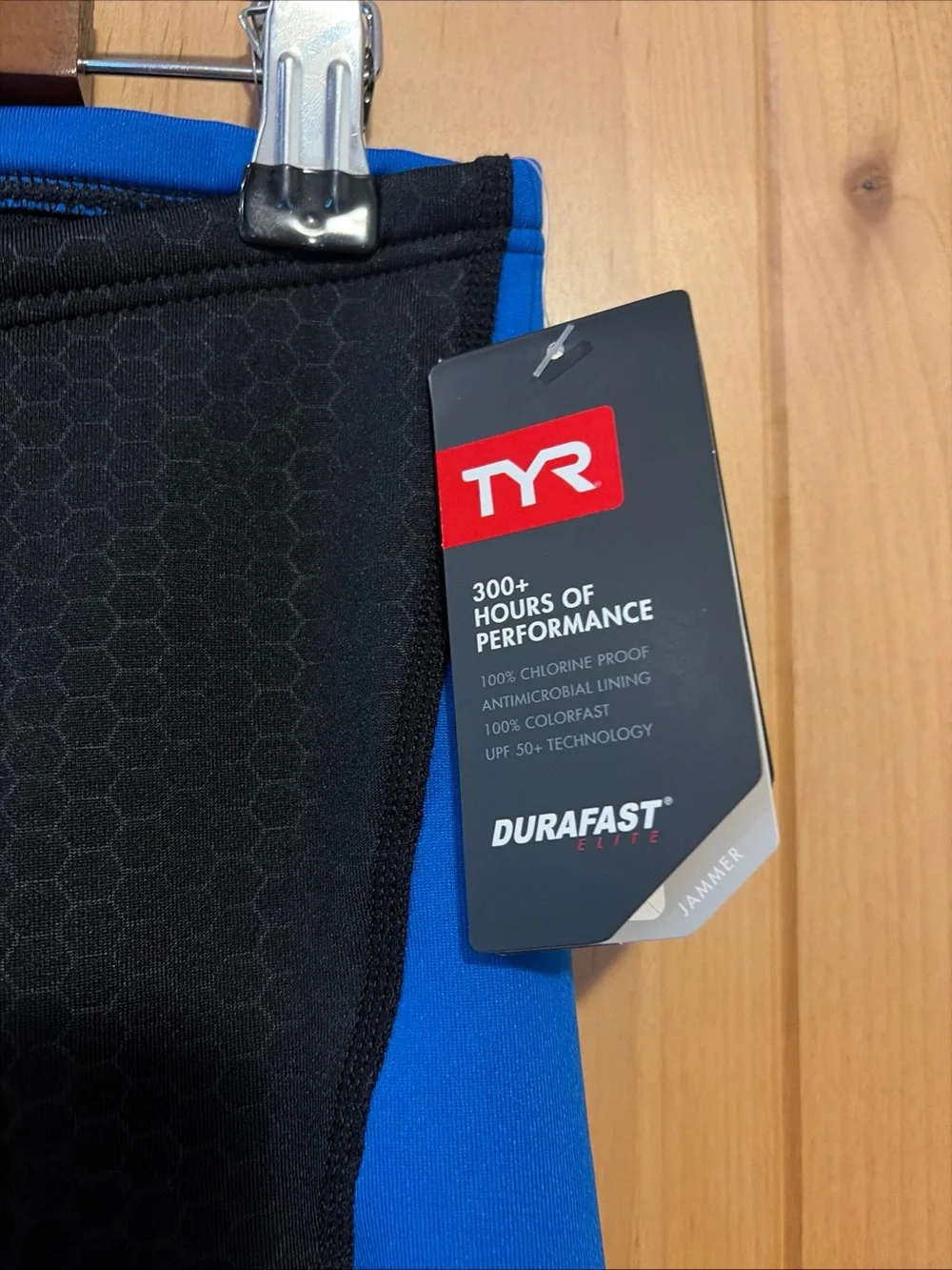 TYR Durafast Hexa Curve Splice Jammer Swim Shorts Mens 38 XL Black NWT